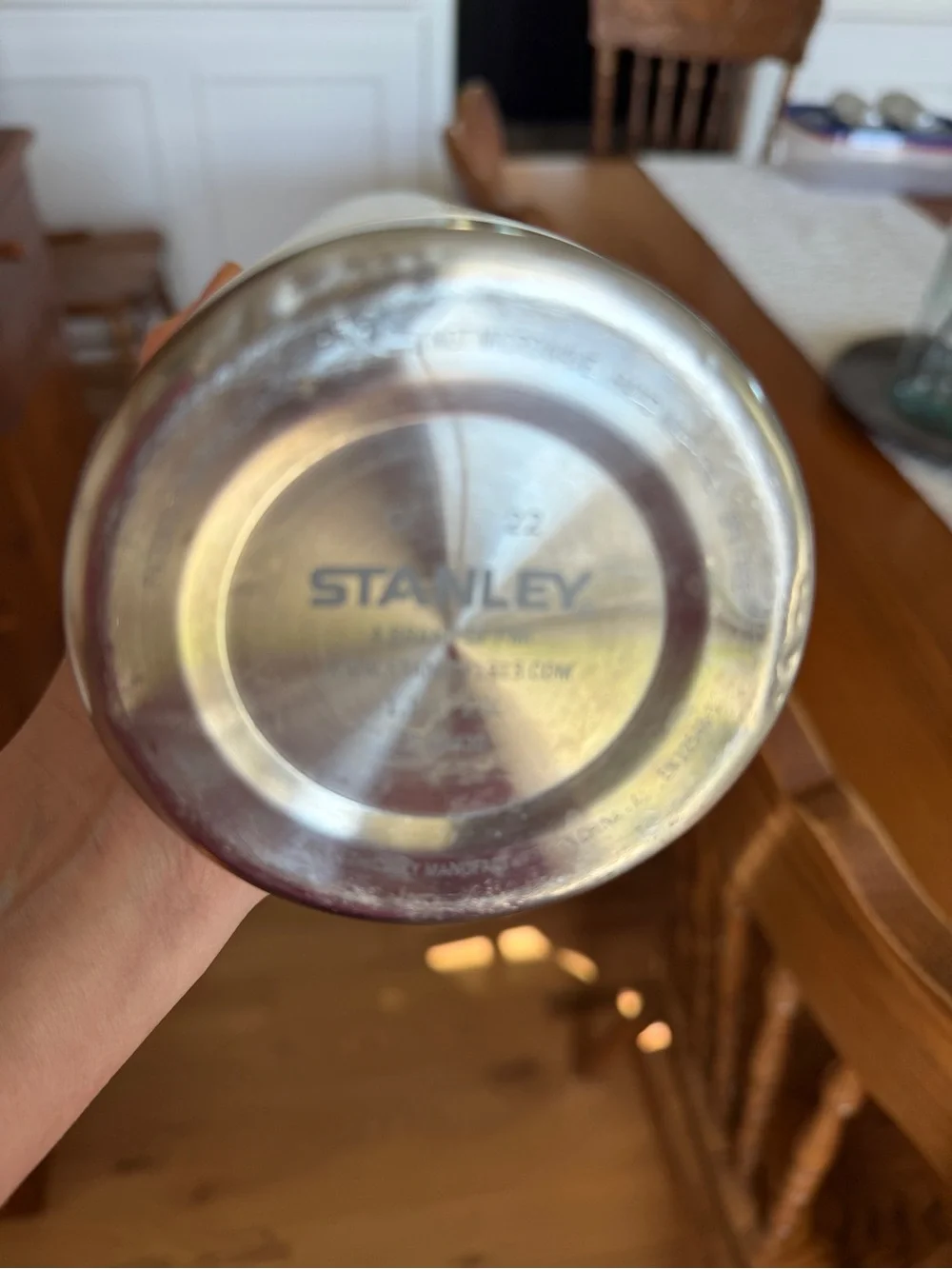 Stanley White Stainless Steel Travel Bottle - Picture 3 of 7